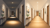 How Far Apart Should Hallway Lights Be to Avoid Bright and Dark Sections?