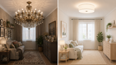 Why Are Overly Complex Light Fixtures Often a Poor Fit for Small Rooms?