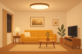 4 Key Advantages of Diffused Ceiling Lights: Glare-Free, Even Lighting, Cozy Ambience & Furniture Protection