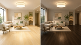 Why Does Floor Colour Affect the Way Lighting Looks?