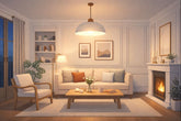 What Size Pendant Light for a Living Room? A Guide by Room Size