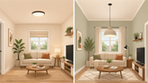Small Living Room: Should You Choose a Ceiling Light or a Pendant Light?
