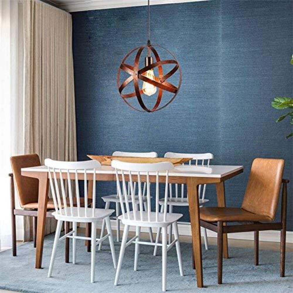 Mengjay Plafonnier Luminaire,Rétro Suspension au plafond Métal Mengjay Plafonnier Luminaire,Rétro Suspension au plafond Métal