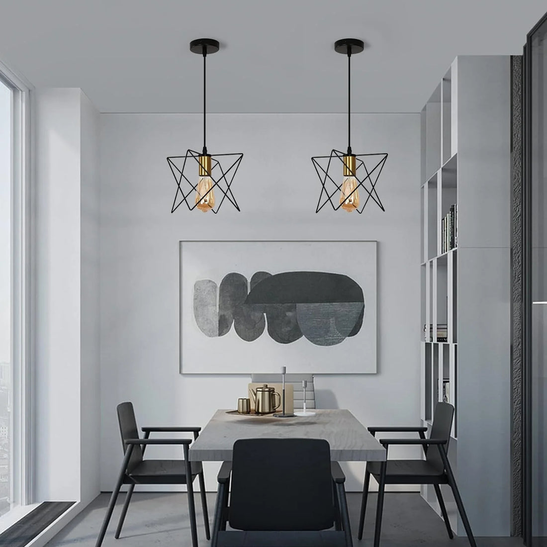 Suspension Luminaire Industrielle : Charme Rétro et Design Moderne ✨