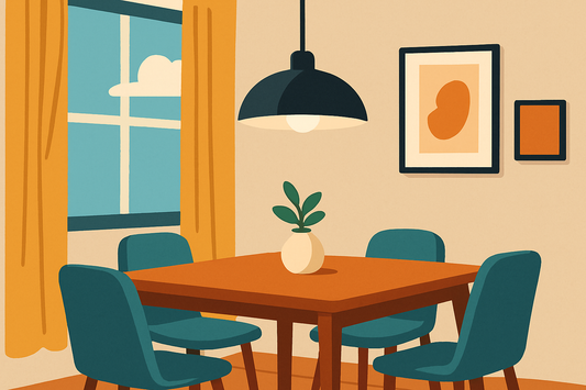 Éclairage de salle à manger : comment choisir le bon luminaire suspendu pour une ambiance chaleureuse