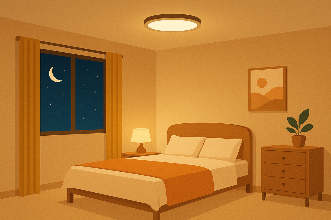 Guide d’Achat : Plafonniers de Chambre à Coucher – Anti-Éblouissement, Lumière Chaude & Gradation Intelligente