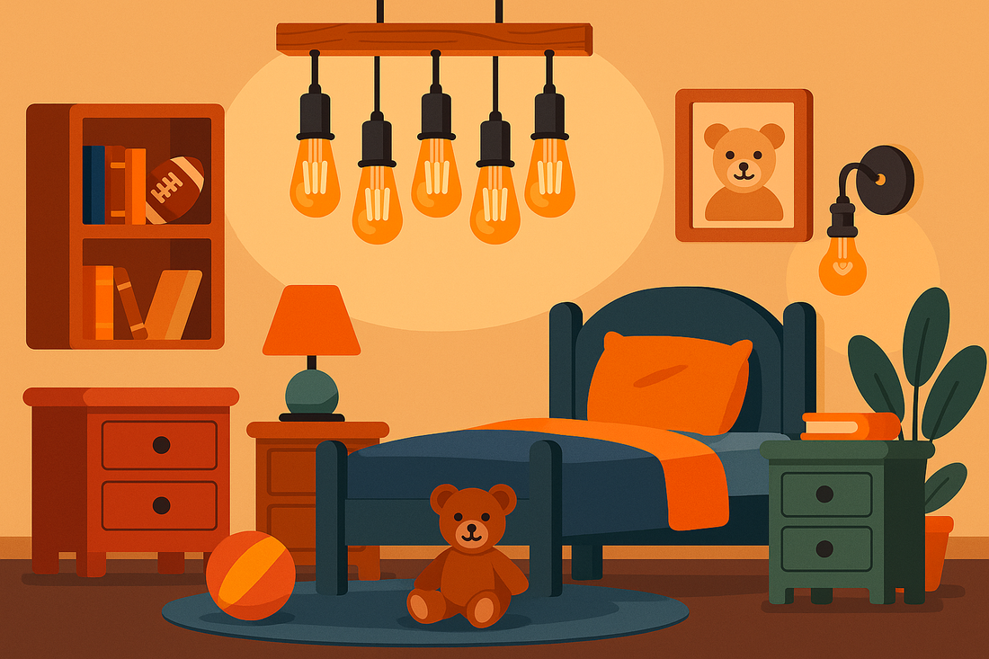 Guide d’éclairage pour chambre d’enfant – Créez un espace lumineux, ludique et sécurisé