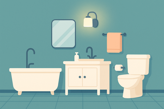 Guide d’éclairage pour salle de bains  créer un espace lumineux sûr et confortable