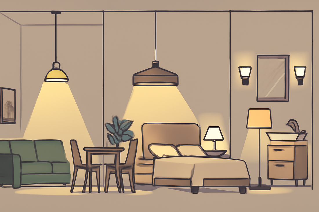 Meilleurs emplacements pour l'installation des luminaires : comment éviter une lumière inégale et les problèmes de blocage