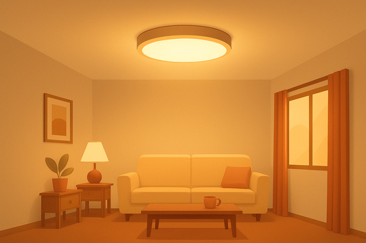 Qu’est-ce qu’un plafonnier à lumière diffusée  Avantages, principe et différence avec les plafonniers classiques