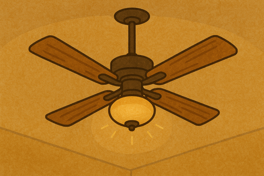 Ventilateur plafonnier avec lumière : bon choix ou gadget ? Avantages, inconvénients et conseils déco