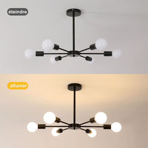 Image d'effet d'éclairage de lustre