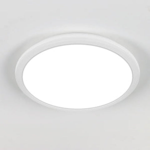 Plafonnier LED Dimmable, Luminaire Plafonnier Salle de bain IP54, 24W 3100LM, 2700-6500K RGB Étanche Lampe de Plafond Moderne avec Télécommande pour Salon, Chambre (Ø28cm)