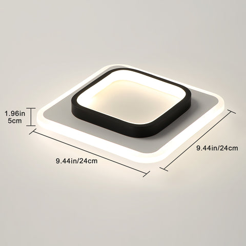 Tableau des tailles de plafonnier