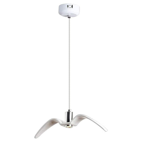 Lustre, Lampe suspendue 3000K lumière chaude conception de mouette lustre décoratif simple moderne