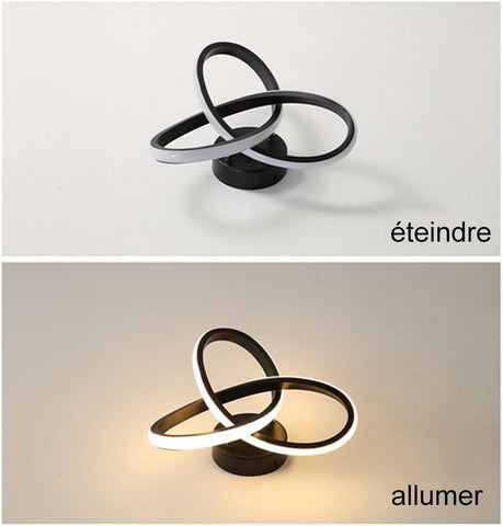 Schéma des effets d'éclairage au plafond