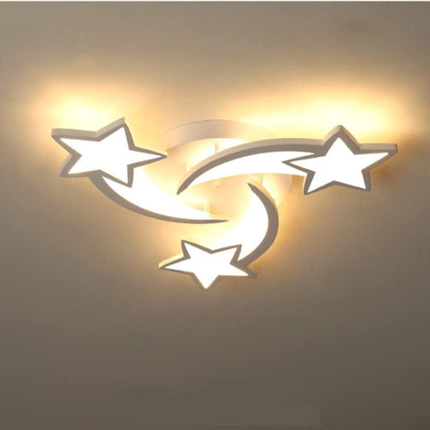 Plafonnier LED 40W, Lampe de plafond en forme Star moderne
