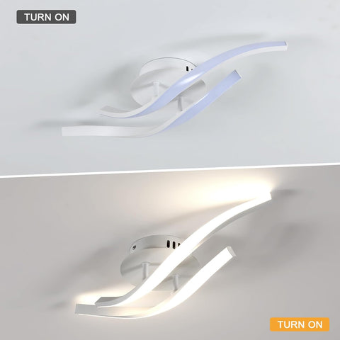 Diagramme de l'effet lumineux du plafonnier