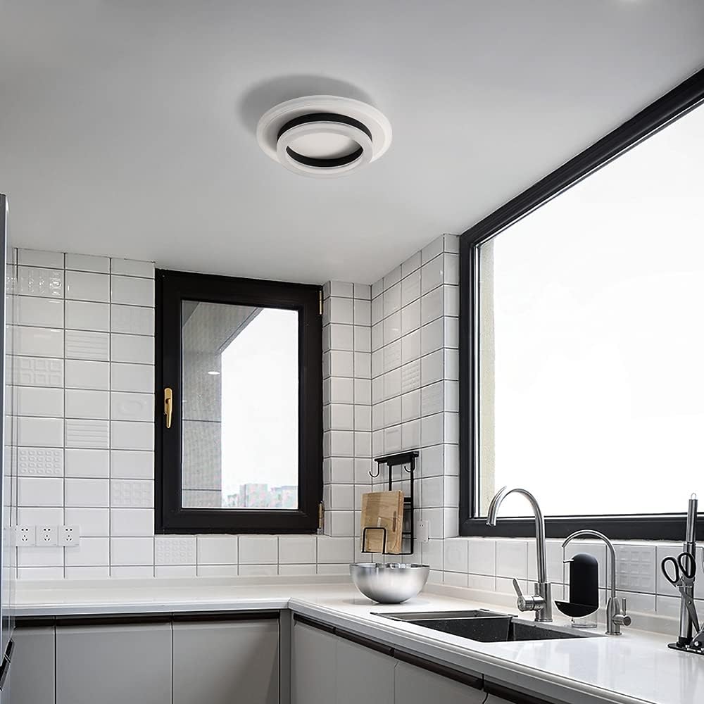 Plafonnier LED 21W Design moderne Rond Lampe de Plafond Blanc Froid 6000K 