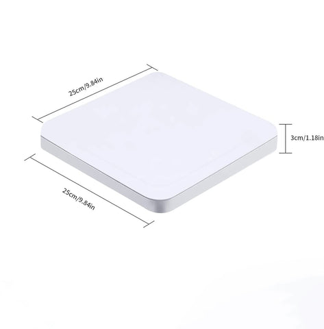 Tableau des tailles de plafonnier
