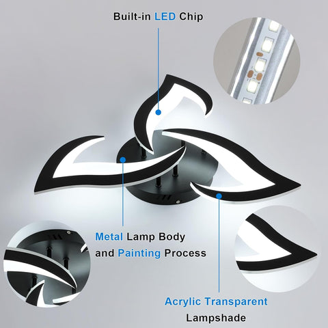 Détails du plafonnier