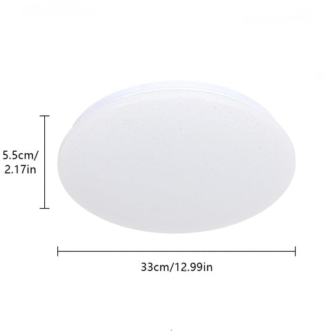 Tableau des tailles de plafonnier