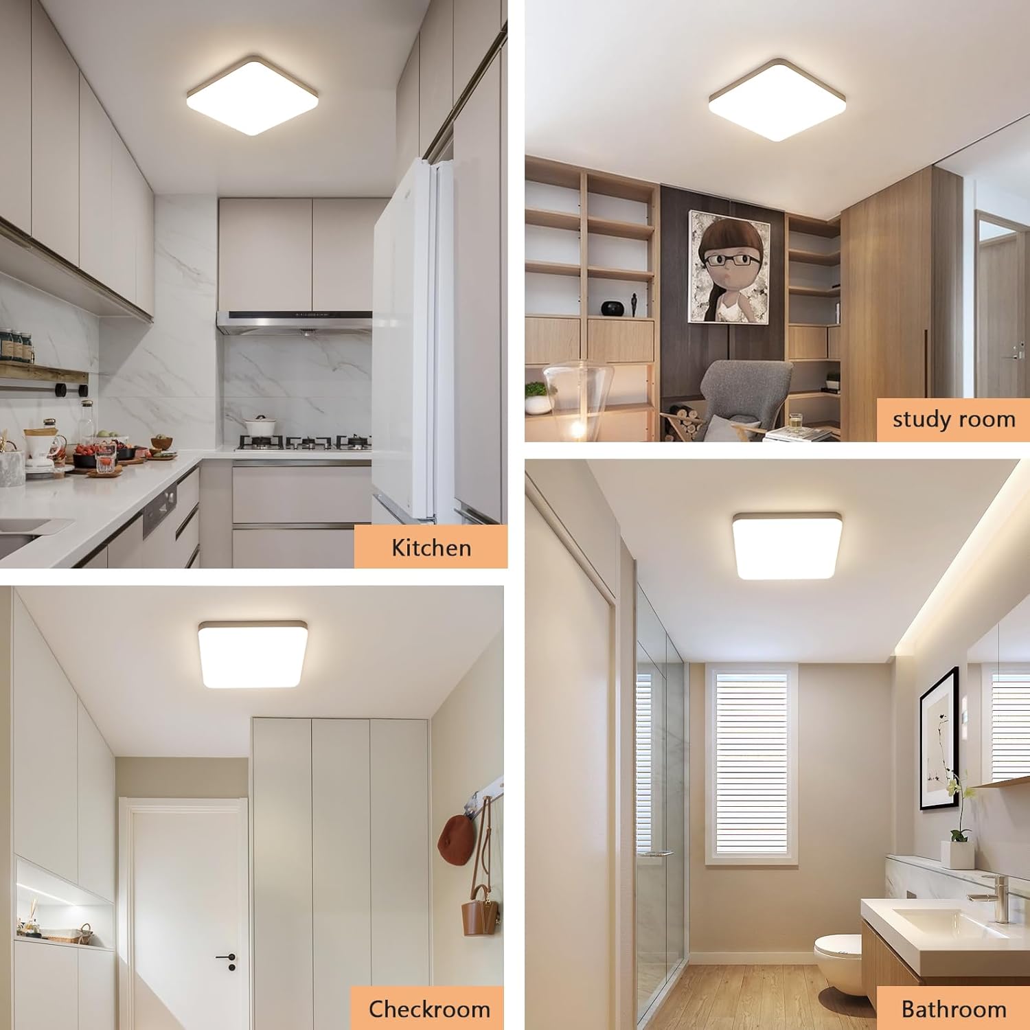 Diagramme de l'effet lumineux du plafonnier