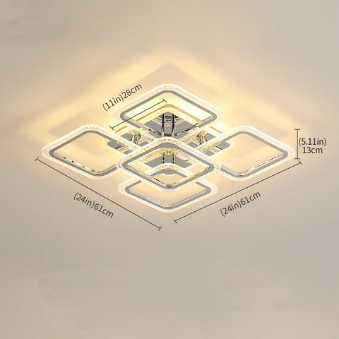 Tableau des tailles de plafonnier