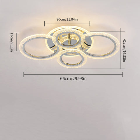 Tableau des tailles de plafonnier