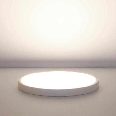 Plafonnier LED ultra-mince, Blanc Rond*40CM, 36W 5000K Lumière Blanche Neutre