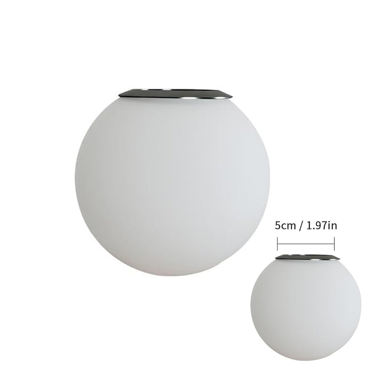 Spherical Lampshade for Wall Light