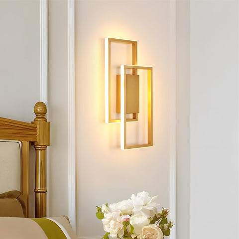 Golden Cross LED Wall Light 28W