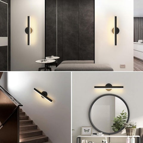 12W Modern LED Wall Light 300° Adjustable