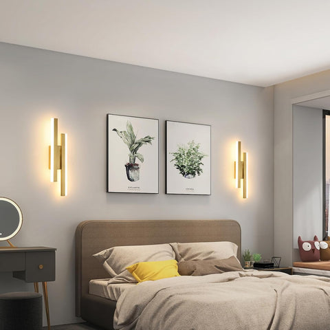 Modern LED Wall Light Gold – Linear Design