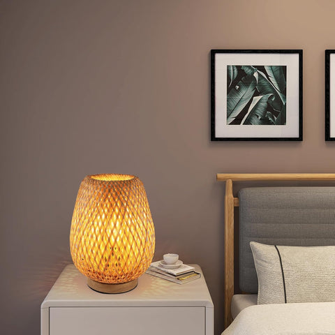 Bamboo Table Lamp E27