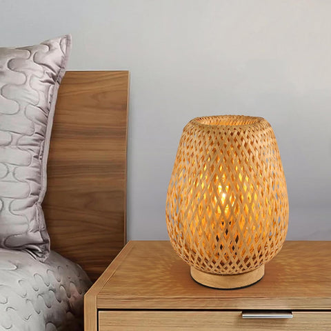 Bamboo Table Lamp E27