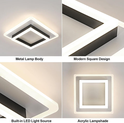 Square LED Ceiling Light 4500K