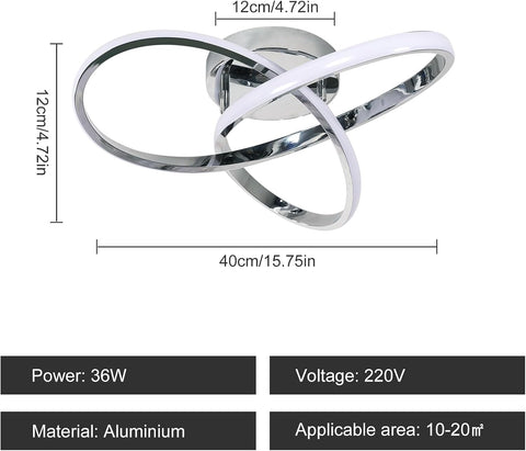 Creative LED Ceiling Light in Flower Shape