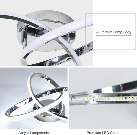 Creative LED Ceiling Light in Flower Shape