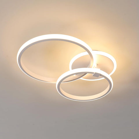 Modern LED Ceiling Light 42W Round Warm White