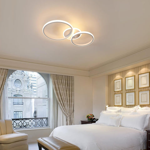 Modern LED Ceiling Light 42W Round Warm White