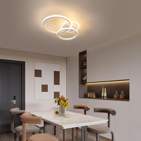 Modern LED Ceiling Light 42W Round Warm White