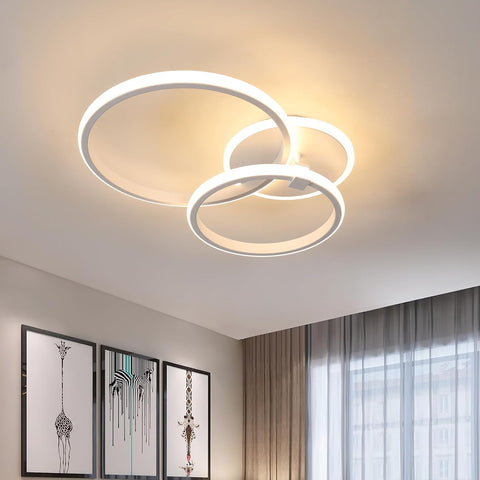 Modern LED Ceiling Light 42W Round Warm White