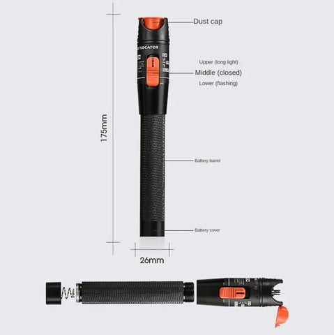 Localisateur visuel de défauts 10mW, détecteur de câbles, localisateur visuel de défauts, Type stylo