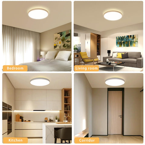 Diagramme de l'effet lumineux du plafonnier