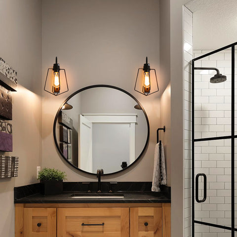 Applique Murale Vintage pour l'intérieur, E27 Applique Murale Industrielle Applique de Couloir pour Bar,Convient pour Les Chambres, Les Restaurants, Les Cafés, Les Couloirs