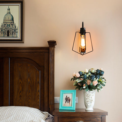 Applique Murale Vintage pour l'intérieur, E27 Applique Murale Industrielle Applique de Couloir pour Bar,Convient pour Les Chambres, Les Restaurants, Les Cafés, Les Couloirs