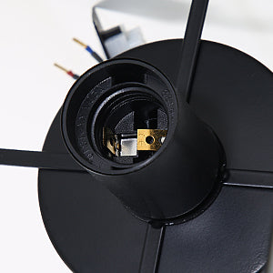 Plafonnier Industriel Vintage Cage en Fer en Métal Noir E27, Lustre Rétro Convient à de Nombreuses Occasions Telles que Salon, Salle à Manger, Couloir, Café (Sans Ampoule)