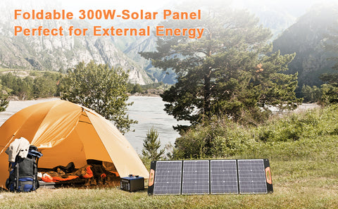 150W 20V Sac Pliant Solaire Léger Silicium Monocristallin Noir Camping Trailer Car Ocean