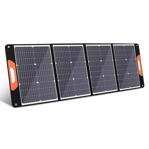 150W 20V Sac Pliant Solaire Léger Silicium Monocristallin Noir Camping Trailer Car Ocean